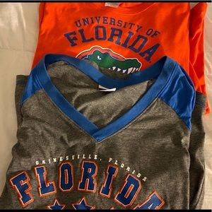 University of Florida Gators long sleeve shirts